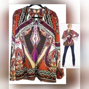 Chico's Statement-Sleeve Tunic Size XL (Chico's 3)